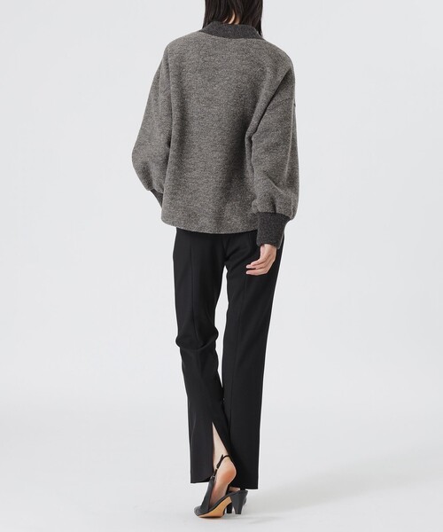 LOVELESS(ラブレス)の「バックスリットフレアパンツ(スラックス・レディース・グレー系その他/ブラック・34/36/38)」の16枚目の写真