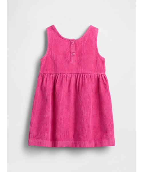 GAP（ギャップ）の「コーデュロイ ハート ジャンパースカート (幼児・ベビー)（ジャンパースカート・キッズ・ピンク/ネイビー・70cm/80ｃｍ/90cm/95cm/100cm/105cm/110cm）」の5枚目の写真