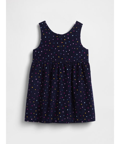 GAP（ギャップ）の「コーデュロイ ハート ジャンパースカート (幼児・ベビー)（ジャンパースカート・キッズ・ピンク/ネイビー・70cm/80ｃｍ/90cm/95cm/100cm/105cm/110cm）」の6枚目の写真