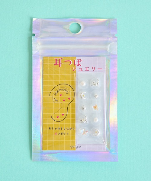 gargle（ガーグル）の「gargle ガーグル：耳つぼジュエリー　耳つぼシール　耳ツボ－１２（イヤリング・レディース・ゴールド/シルバー・FREE）」の2枚目の写真