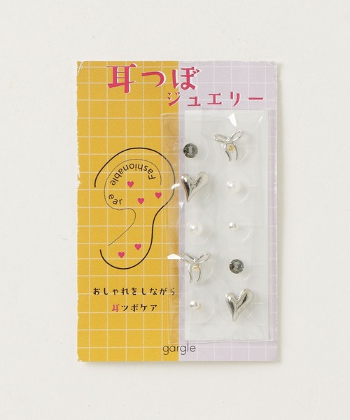 gargle（ガーグル）の「gargle ガーグル：耳つぼジュエリー　耳つぼシール　耳ツボ－１２（イヤリング・レディース・ゴールド/シルバー・FREE）」の6枚目の写真