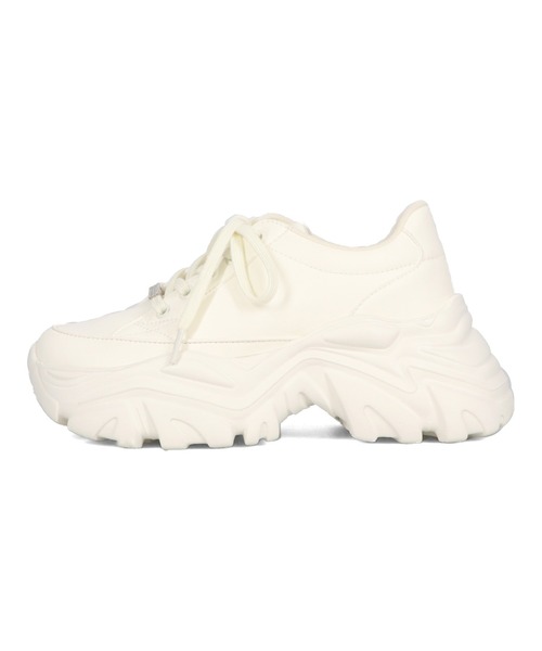 2025秋冬新作パーツ付きボリュームソールスニーカー/OT3779