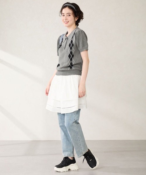 2025秋冬新作パーツ付きボリュームソールスニーカー/OT3779