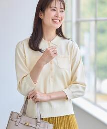 Reflect | 【透けにくい◎】衿付き七分袖ニット(ニット/セーター)