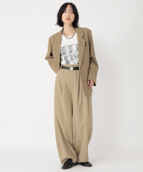 studio CLIP（スタディオクリップ）の「【daily CLIP】DOORフォトプリントTEE（Tシャツ/カットソー・レディース・ブラック/ホワイト・FREE）」の5枚目の写真