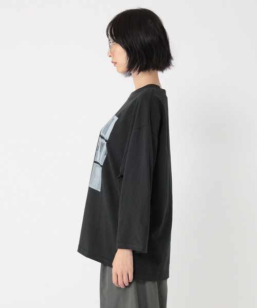 studio CLIP（スタディオクリップ）の「【daily CLIP】DOORフォトプリントTEE（Tシャツ/カットソー・レディース・ブラック/ホワイト・FREE）」の12枚目の写真