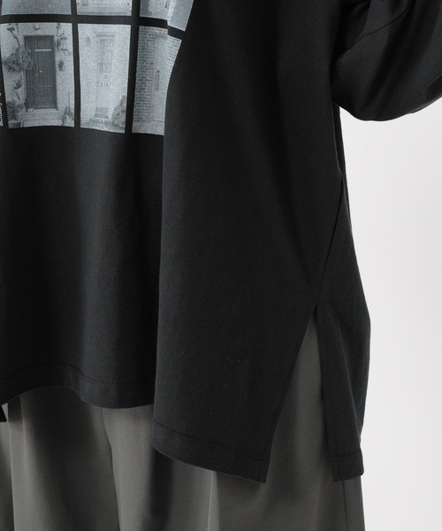 studio CLIP（スタディオクリップ）の「【daily CLIP】DOORフォトプリントTEE（Tシャツ/カットソー・レディース・ブラック/ホワイト・FREE）」の16枚目の写真
