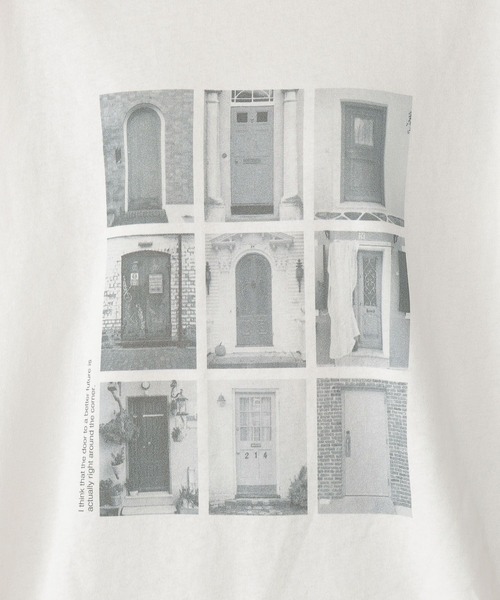 studio CLIP（スタディオクリップ）の「【daily CLIP】DOORフォトプリントTEE（Tシャツ/カットソー・レディース・ブラック/ホワイト・FREE）」の18枚目の写真