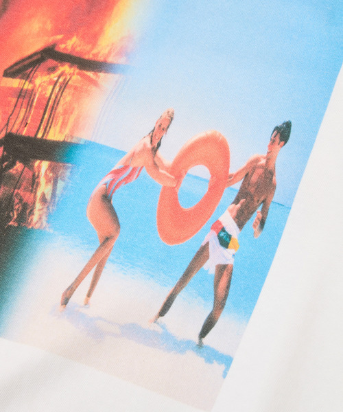 Insonnia PROJECTS（インソニアプロジェクト）の「Insonnia Projects インソニアプロジェクツ / NEW ORDER REPUBLIC TEE ニューオーダー リパブリックグラフィックプリントTシャツ バンドTシャツ / IP-NWO-013（Tシャツ/カットソー・メンズ・ホワイト/ブラック・3/2/1/0）」の9枚目の写真