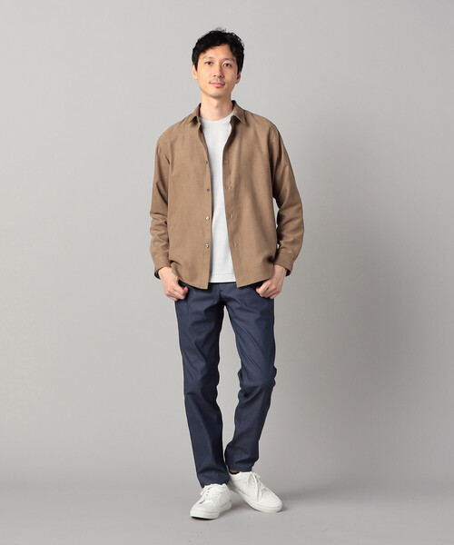 COMME CA MEN(コムサメン)の「〔IL PRINCIPE〕長袖Tシャツ(Tシャツ/カットソー・メンズ・ライトグレー/ホワイト/ブラック・M/L)」の8枚目の写真
