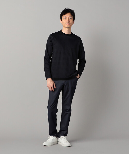 COMME CA MEN(コムサメン)の「〔IL PRINCIPE〕長袖Tシャツ(Tシャツ/カットソー・メンズ・ライトグレー/ホワイト/ブラック・M/L)」の13枚目の写真