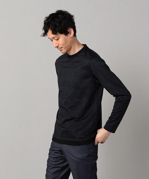 COMME CA MEN(コムサメン)の「〔IL PRINCIPE〕長袖Tシャツ(Tシャツ/カットソー・メンズ・ライトグレー/ホワイト/ブラック・M/L)」の14枚目の写真