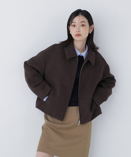 ◇【Oggi12月号掲載】＜朝比奈 彩さんコラボ＞ステンカラージップ