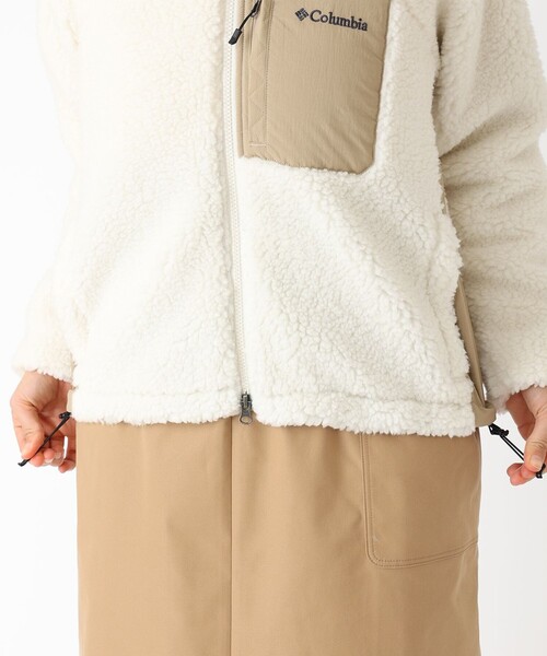 Columbia(コロンビア)の「Columbia/ウィメンズ アーチャーリッジIV ジャケット フリース/コロンビア(その他アウター・レディース・ストーン/ブラウン・XL/L/M/S)」の21枚目の写真
