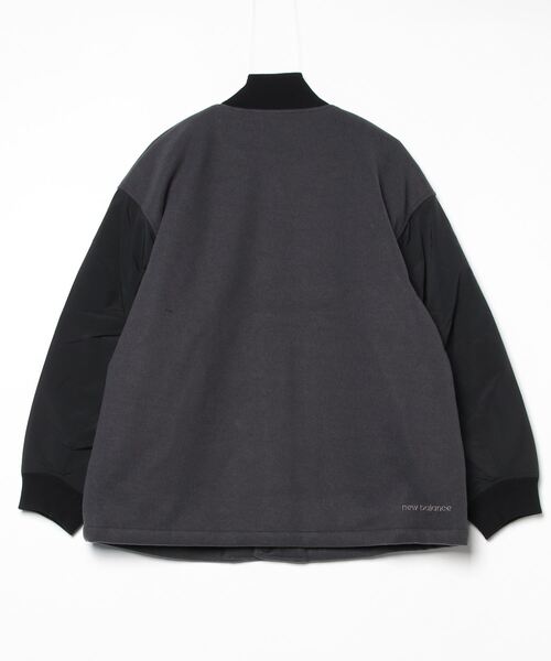 NEW BALANCE（ニューバランス）の「スタジアムジャケット（スタジャン・メンズ・ダークグレー・SMALL/MEDIUM/LARGE/X-LARGE/XX-LARGE）」の12枚目の写真