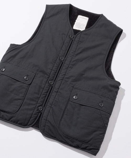 FREAK'S STORE(フリークスストア)の「リラックスフィット リバーシブル ボアベスト/ミリタリー(その他アウター・メンズ・ブラック/オリーブ/レオパード・MEDIUM/LARGE)」の12枚目の写真