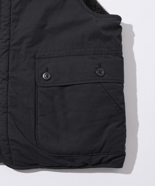 FREAK'S STORE(フリークスストア)の「リラックスフィット リバーシブル ボアベスト/ミリタリー(その他アウター・メンズ・ブラック/オリーブ/レオパード・MEDIUM/LARGE)」の17枚目の写真