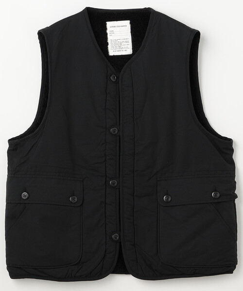 FREAK'S STORE(フリークスストア)の「リラックスフィット リバーシブル ボアベスト/ミリタリー(その他アウター・メンズ・ブラック/オリーブ/レオパード・MEDIUM/LARGE)」の8枚目の写真