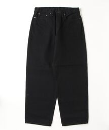 STEPS（ステップス）の「Sanca/サンカ　ブラックデニム5Pワイドフィット　BLACK DENIM 5P WIDE FIT（メンズ）（デニムパンツ）」