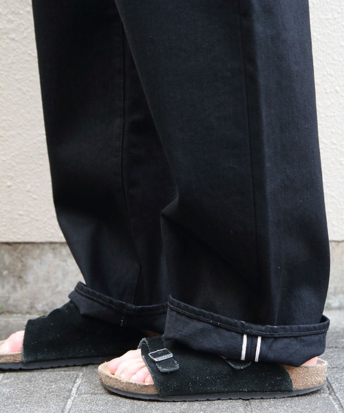 STEPS(ステップス)の「Sanca/サンカ ブラックデニム5Pワイドフィット BLACK DENIM 5P WIDE FIT(メンズ)(デニムパンツ・メンズ・ブラック・1/2/3)」の3枚目の写真