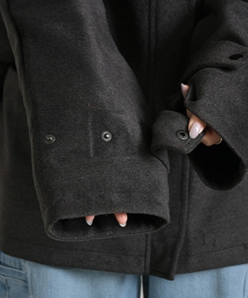 セール】シャギードルマンZIPアウター（その他アウター）｜HUG.U