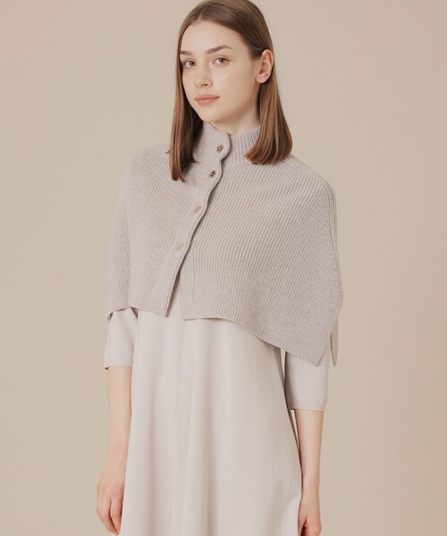 MACKINTOSH LONDON（マッキントッシュ ロンドン）の「ウールニットケープ（ニット/セーター・レディース・ブラック/グレー系その他・FREE）」の12枚目の写真