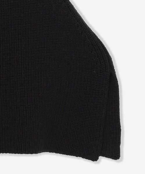 MACKINTOSH LONDON（マッキントッシュ ロンドン）の「ウールニットケープ（ニット/セーター・レディース・ブラック/グレー系その他・FREE）」の6枚目の写真