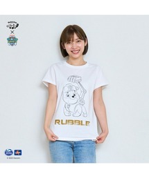 L.E.D.BITES（エルイーディーバイツ）の「パウパトロール 子供服　グラフィック半袖Tシャツラブルホワイト ラブル（Tシャツ/カットソー）」