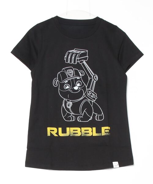 Vehicles(ビークルズ)の「パウパトロール 子供服 グラフィック半袖Tシャツラブルホワイト ラブル(Tシャツ/カットソー・レディース・ブラック/ホワイト・womens free/MEDIUM/LARGE)」の12枚目の写真