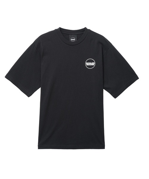 styles(スタイルス)の「BOILER ROOM CRACKED LOGO TEE SS25SS15(Tシャツ/カットソー・メンズ・ブラック・S/M)」の1枚目の写真