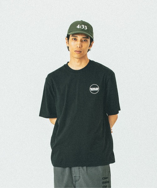 styles(スタイルス)の「BOILER ROOM CRACKED LOGO TEE SS25SS15(Tシャツ/カットソー・メンズ・ブラック・S/M)」の9枚目の写真