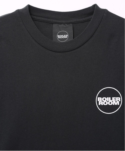 styles(スタイルス)の「BOILER ROOM CRACKED LOGO TEE SS25SS15(Tシャツ/カットソー・メンズ・ブラック・S/M)」の3枚目の写真