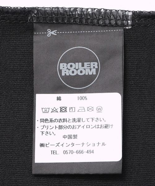 styles(スタイルス)の「BOILER ROOM CRACKED LOGO TEE SS25SS15(Tシャツ/カットソー・メンズ・ブラック・S/M)」の8枚目の写真