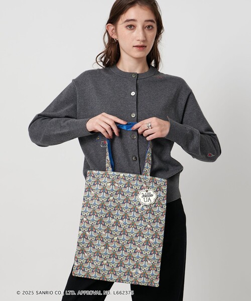 UNITED ARROWS（ユナイテッドアローズ）の「＜HELLO KITTY × UNITED ARROWS＞トートバッグ（トートバッグ・レディース・ライトグレー/ピンク/ネイビー・FREE）」の11枚目の写真