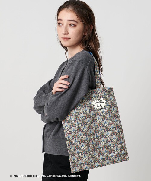 UNITED ARROWS（ユナイテッドアローズ）の「＜HELLO KITTY × UNITED ARROWS＞トートバッグ（トートバッグ・レディース・ライトグレー/ピンク/ネイビー・FREE）」の14枚目の写真