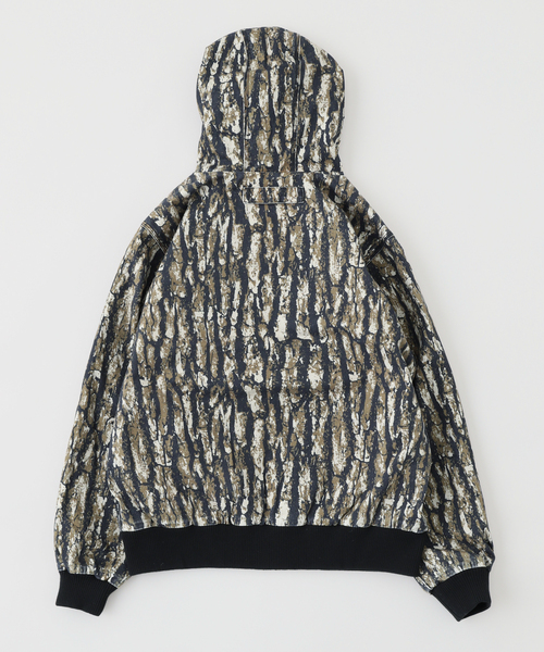 BOTT(ボット)の「BoTT / ボット HOODED FIELD JACKET(ブルゾン・メンズ・カーキ/ブラック・MEDIUM/SMALL)」の3枚目の写真