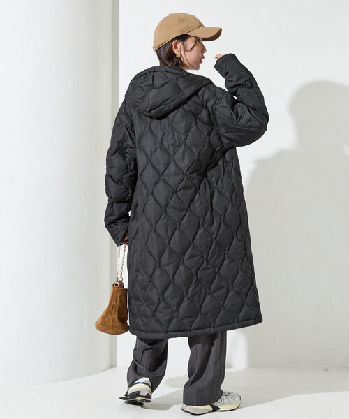 限定展開 TAION × FREAK'S STORE/タイオン 別注 キルト フード ロング