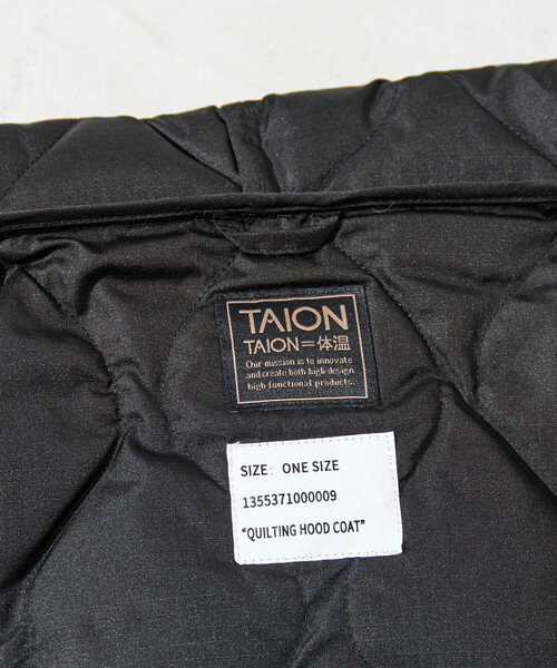 セール】限定展開 TAION × FREAK'S STORE/タイオン 別注 キルト フード