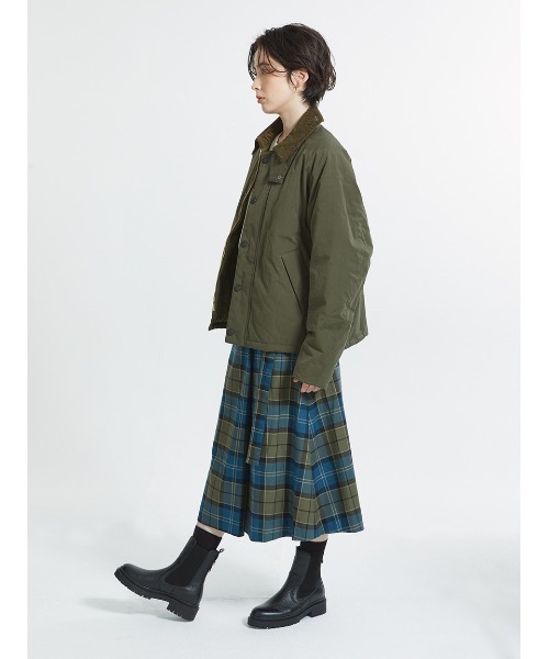 Barbour(バブアー)の「【TRANSPORT / トランスポート】中綿 ジャケット(ブルゾン・メンズ・ライトベージュ/オリーブ/ブラック・40/38/36/34)」の12枚目の写真
