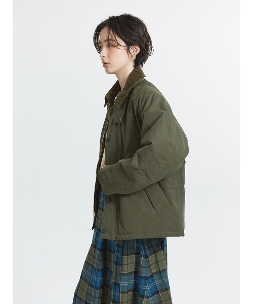 Barbour(バブアー)の「【TRANSPORT / トランスポート】中綿 ジャケット(ブルゾン・メンズ・ライトベージュ/オリーブ/ブラック・40/38/36/34)」の10枚目の写真
