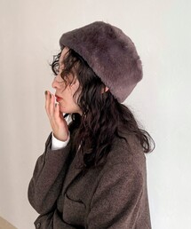 fredy emue | 【CASSELINI/キャセリーニ】ファーロシア帽(ハット)