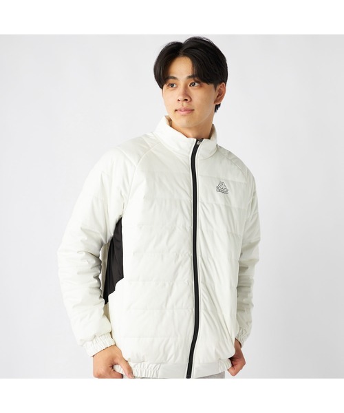 セール】Kappa カッパ エアロゲル 中綿入り 配色切替 軽量 保温