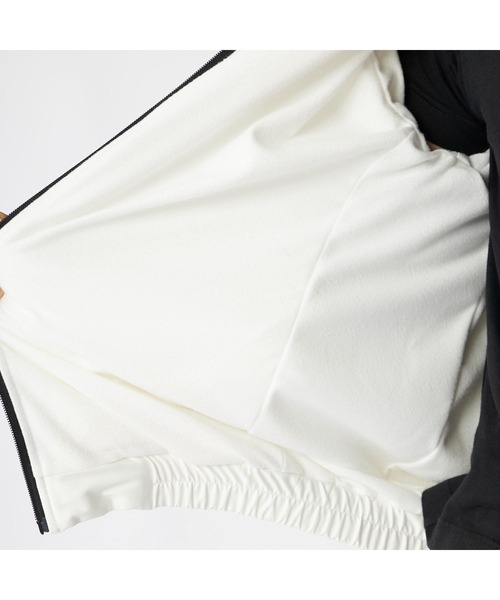 Kappa(カッパ)の「Kappa カッパ エアロゲル 中綿入り 配色切替 軽量 保温 ストレッチ フルジップ トラックジャケット(ダウンジャケット/コート・メンズ・ホワイト/ブラック・LL/M/L)」の16枚目の写真