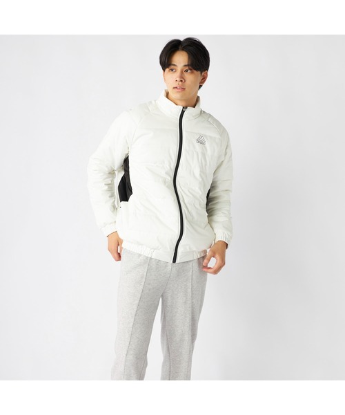 セール】Kappa カッパ エアロゲル 中綿入り 配色切替 軽量 保温