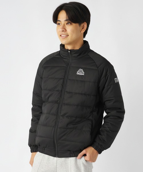 セール】Kappa カッパ エアロゲル 中綿入り 配色切替 軽量 保温