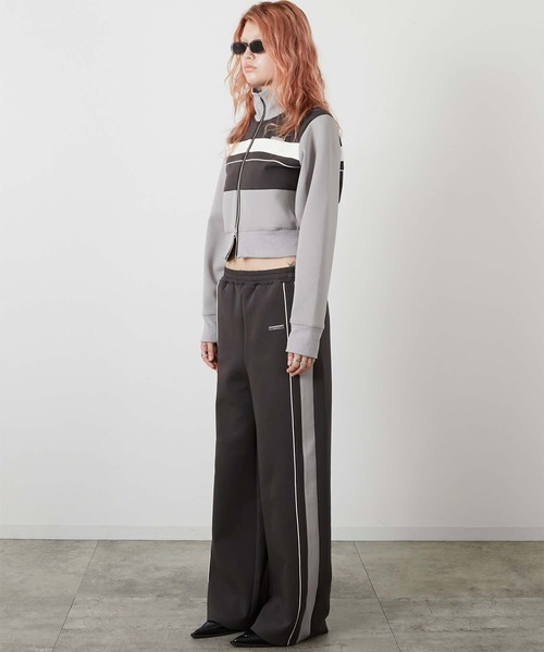 led.tokyo（レッドトウキョウ）の「【led.tokyo】LD TRACK PANTS/トラックパンツ（その他パンツ・レディース・グレー/ブラック・FREE）」の9枚目の写真