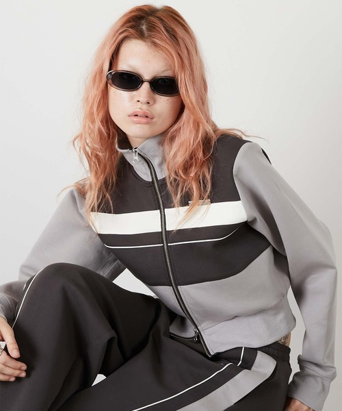 led.tokyo（レッドトウキョウ）の「【led.tokyo】LD TRACK PANTS/トラックパンツ（その他パンツ・レディース・グレー/ブラック・FREE）」の10枚目の写真