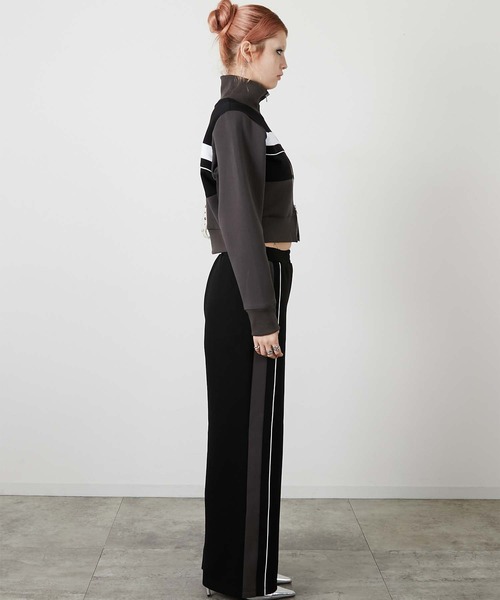 led.tokyo（レッドトウキョウ）の「【led.tokyo】LD TRACK PANTS/トラックパンツ（その他パンツ・レディース・グレー/ブラック・FREE）」の11枚目の写真