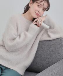 DRESKIP | 【S-LL/ゆったり】ふわふわシャギー 大人レディなニット(ニット/セーター)