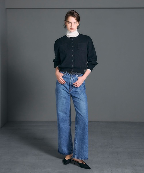 N.O.R.C（ノーク）の「コットンカシミヤニットカーディガン（カーディガン/ボレロ・レディース・ライトグレー/レッド/ピンク/ブラック/ブルー・フリー）」の12枚目の写真